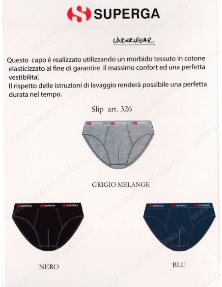 briefs Superga art 326