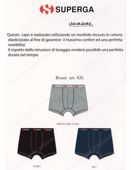 boxer Superga art 426