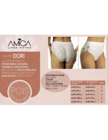 Culotte Amica art. Dori Culotte Amica art. Dori