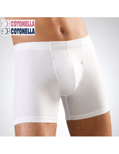 Men's boxer with opening in stretch cotton Cotonella 8308