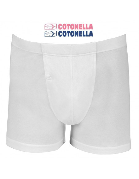 Boxer uomo con apertura in cotone elasticizzato Cotonella 8308