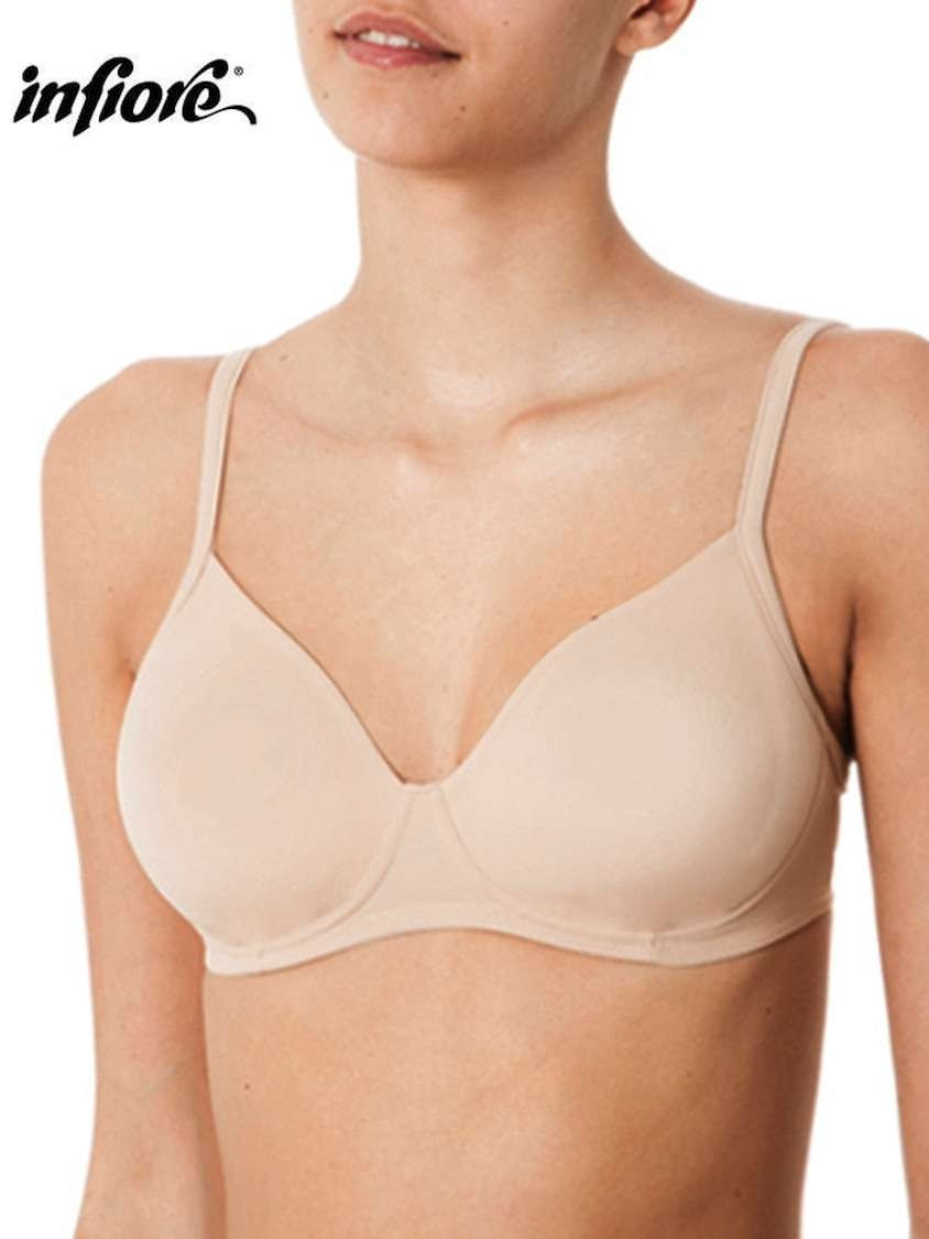 Reggiseno Infiore In Cotone Doppiato - Non Imbottito, Senza Ferretto, Coppa B - Art. 853 - Foto 2