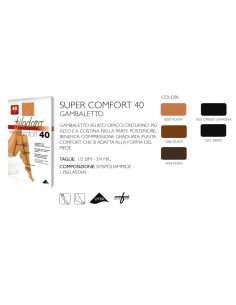 3 pairs knee-highs Filodoro art Super Comfort 40 2