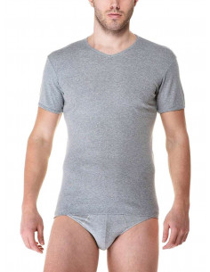 Men's cotton V neck t-shirt Fragi 730 2