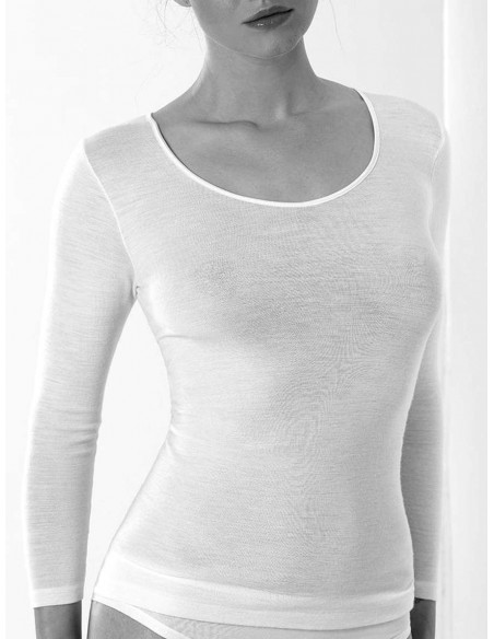 Maglia donna lana e seta Emmebivi 91404mebivi 91404