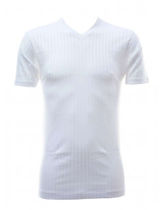 Scotland yarn T-shirt Gicipi 281MM V-necked 2
