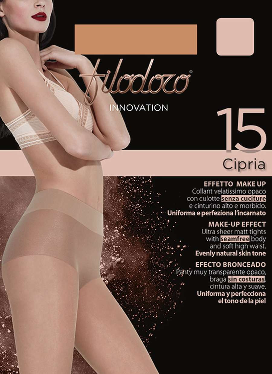Matt L Ultra-Sheer M Italian Filodoro Jazz 15 Pantyhose XL.4 Colors S