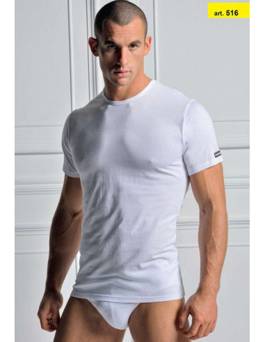 Gruppo 3 t-shirt uomo in puro cotone Navigare 516