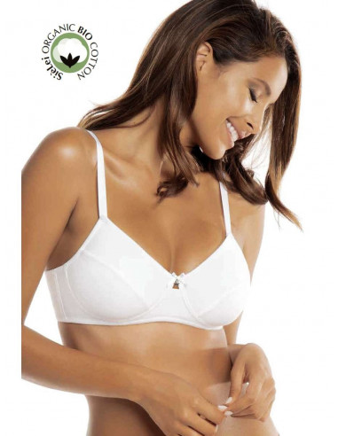 Unpadded bra Natural Cotton SieLei 1440