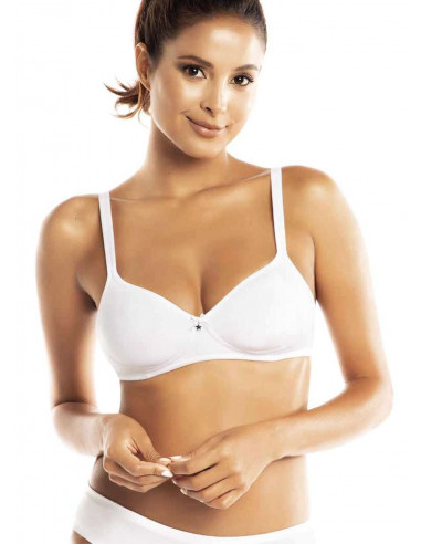 Reggiseno senza ferretto SieLei Natural Cotton 1452