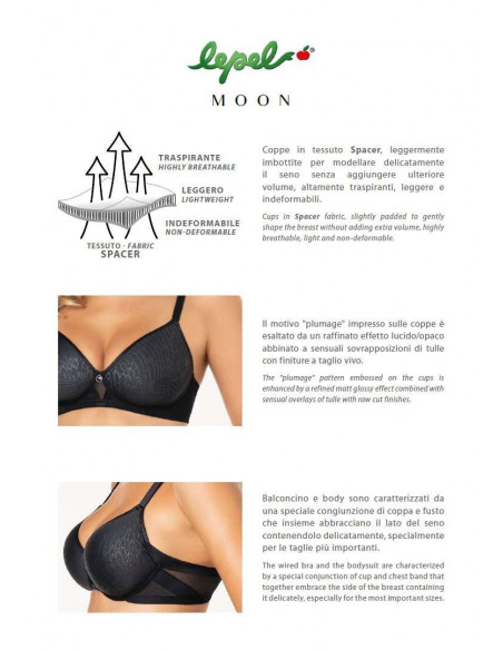 Spacer bandeau bra Lepel Moon 2741 Spacer bandeau bra Lepel Moon 2741
