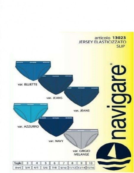 Gruppo 6 slip Navigare art 13023