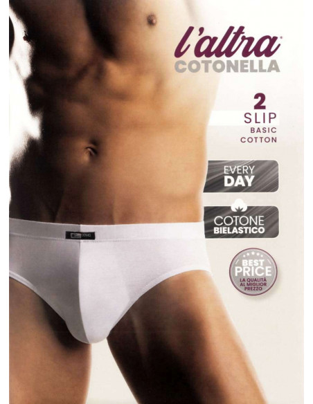 Group 2 stretch cotton briefs L'Altra Cotonella 2396