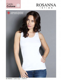 Canottiera donna caldo cotone Rosanna art. Monica SL
