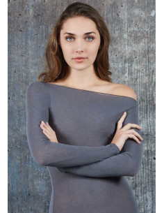 Maglia scollo barchetta  cashmere Sublyme 1416