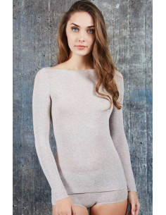 Maglia scollo barchetta  cashmere Sublyme 1416 2