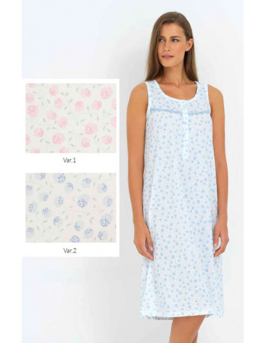 Nightdress in cotton jersey Linclalor 74177