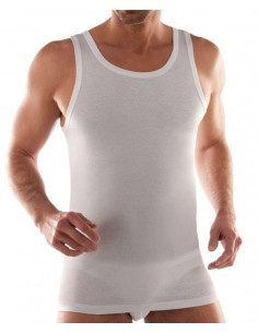 Canottiera uomo spalla larga in cotone Liabel  3838-1223
