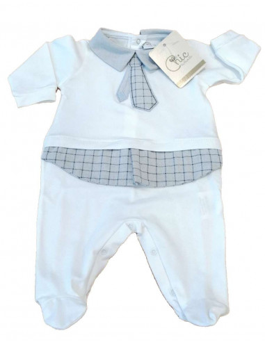 Tutina in cotone neonato Pastello TJ47Y