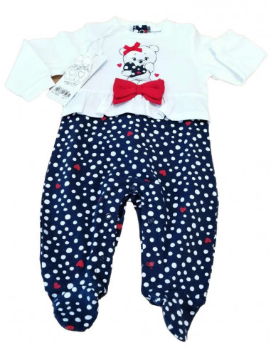 Tutina in cotone da neonato Mignolo 2335
