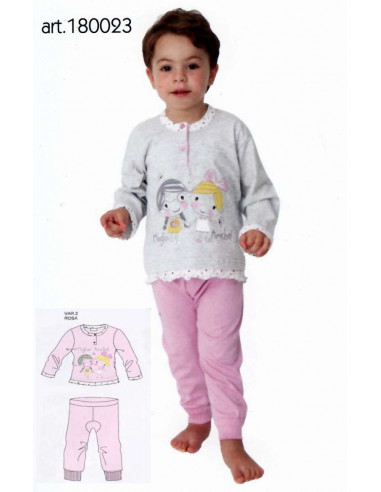 Newborn cotton pajamas Gary 180023