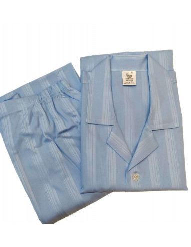 Men's open cotton tissue pajamas Blitz Moda Mimmo Camogli