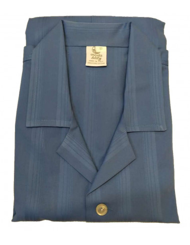 Men's open cotton tissue pajamas Blitz Moda Mimmo Camogli Men's open cotton tissue pajamas Blitz Moda Mimmo Camogli