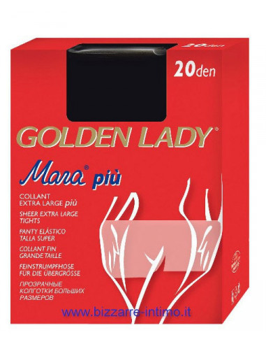 Collant Golden Lady Mara Più XXL