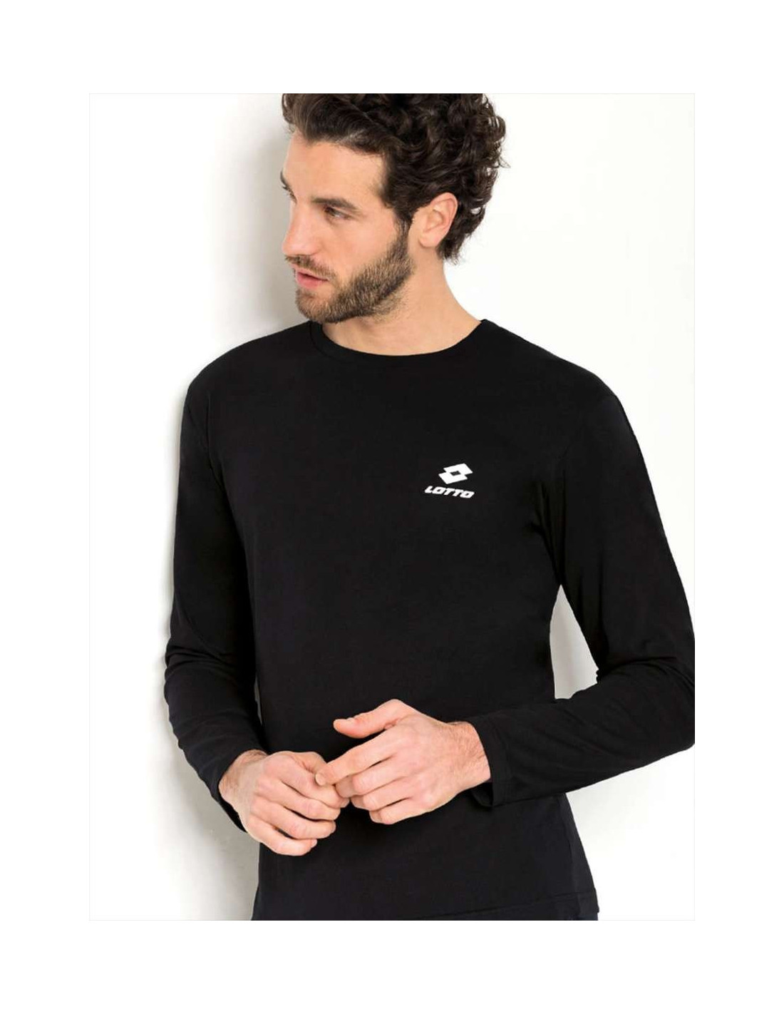 magliette uomo cotone manica lunga