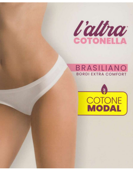 Women's cotton modal brazilian briefs Cotonella GD365
