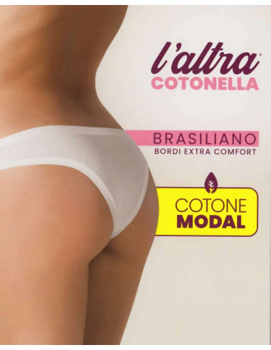 Women's cotton modal brazilian briefs Cotonella GD365