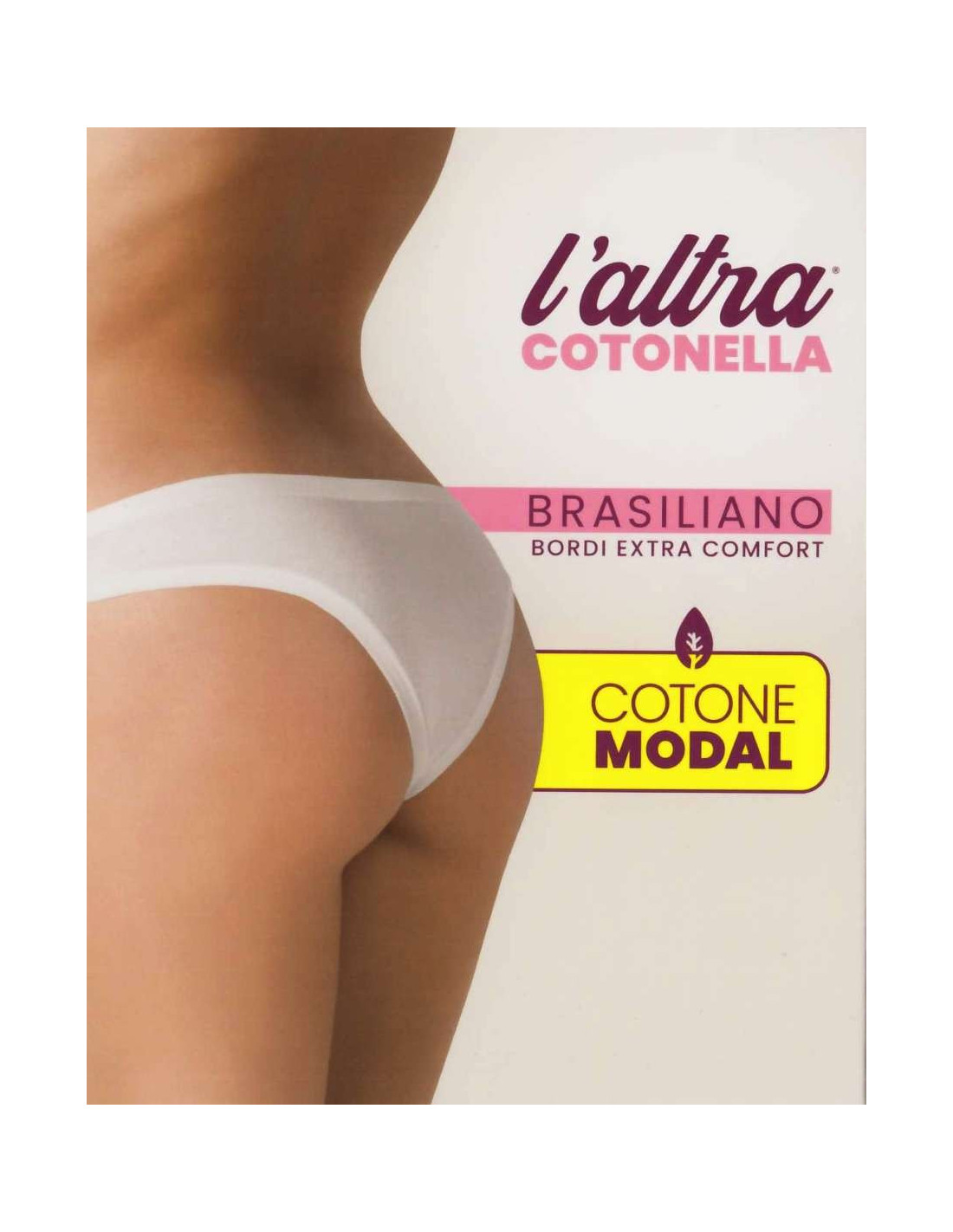 Women's cotton modal brazilian briefs Cotonella GD365