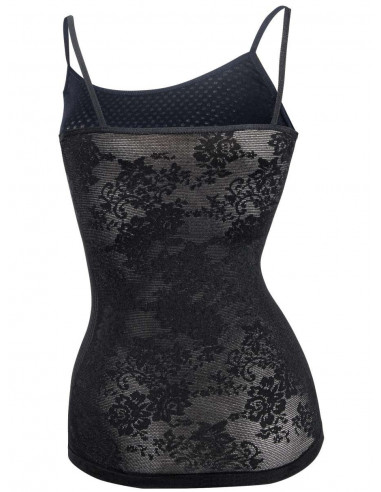 Canottiera donna microfibra Intimidea Pizzo 212564 Canottiera donna microfibra Intimidea Pizzo 212564