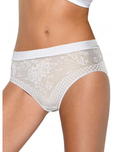 Slip midi donna in microfibra Intimidea Pizzo 312147 2