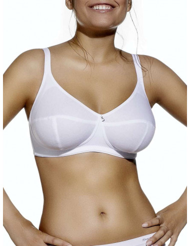 Women's unwired cotton bra Selene Naomi