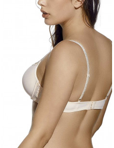 Microfiber padded balcony bra Selene Viki 2
