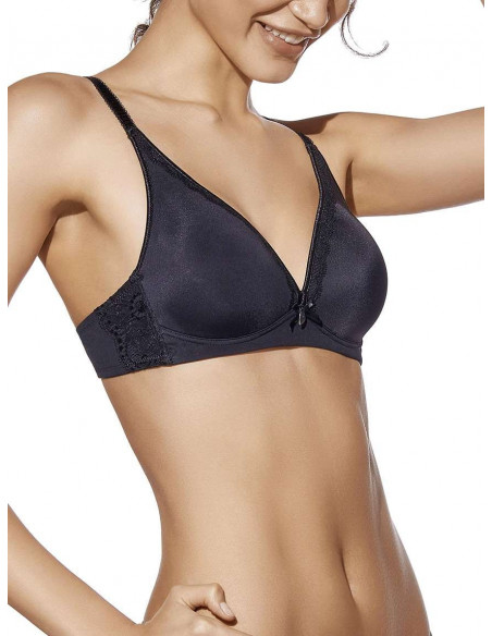 Microfiber padded triangle bra Selene Adriana