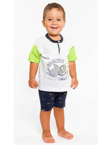 Newborn cotton short pajamas Gary L15035