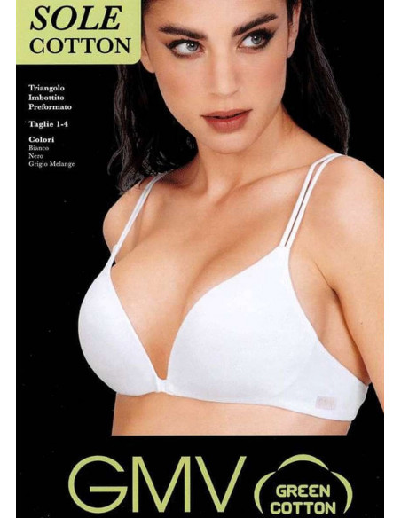 Padded triangle bra Gian Marco Venturi Sole Cotton Padded triangle bra Gian Marco Venturi Sole Cotton