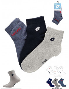 Group 3 pairs short socks for boy Lotto GB86