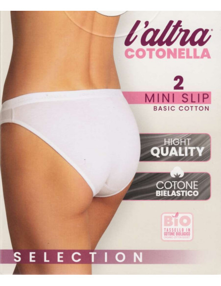 Gruppo di 2 slip Cotonella art 8125 Gruppo di 2 slip Cotonella art 8125