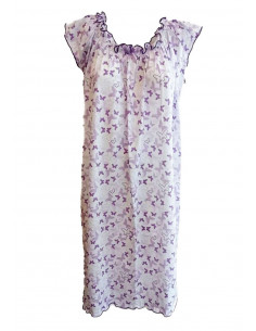 Women's wide shoulder cotton nightgown Fiorenza Amadori art. Aletta