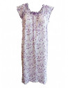 Women's wide shoulder cotton nightgown Fiorenza Amadori art. Aletta