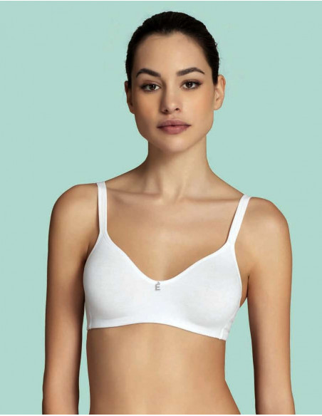 Reggiseno E' by Papillon Soft Cotton Lisa