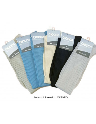 Confection 6 pairs LONG socks Ciocca 350