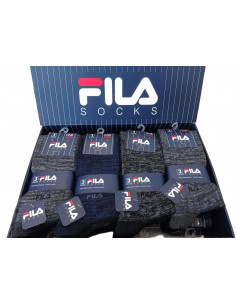 Group of 6 warm cotton long socks Fila F5301