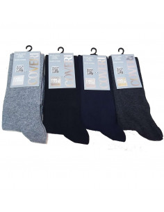 Women's loosened short socks Coveri Papaya  (6 PAIRS)