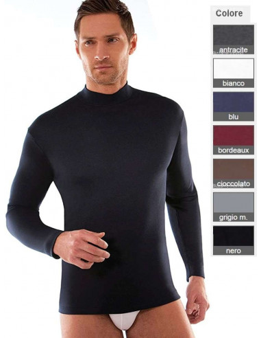 Men warm cotton turtleneck shirt Liabel 2828-163