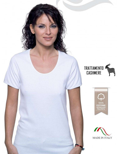 Maglia donna cotone interlock felpato Leable 259 326