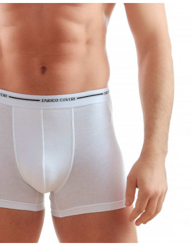 Boxer uomo in cotone elasticizzato Enrico Coveri EB1000